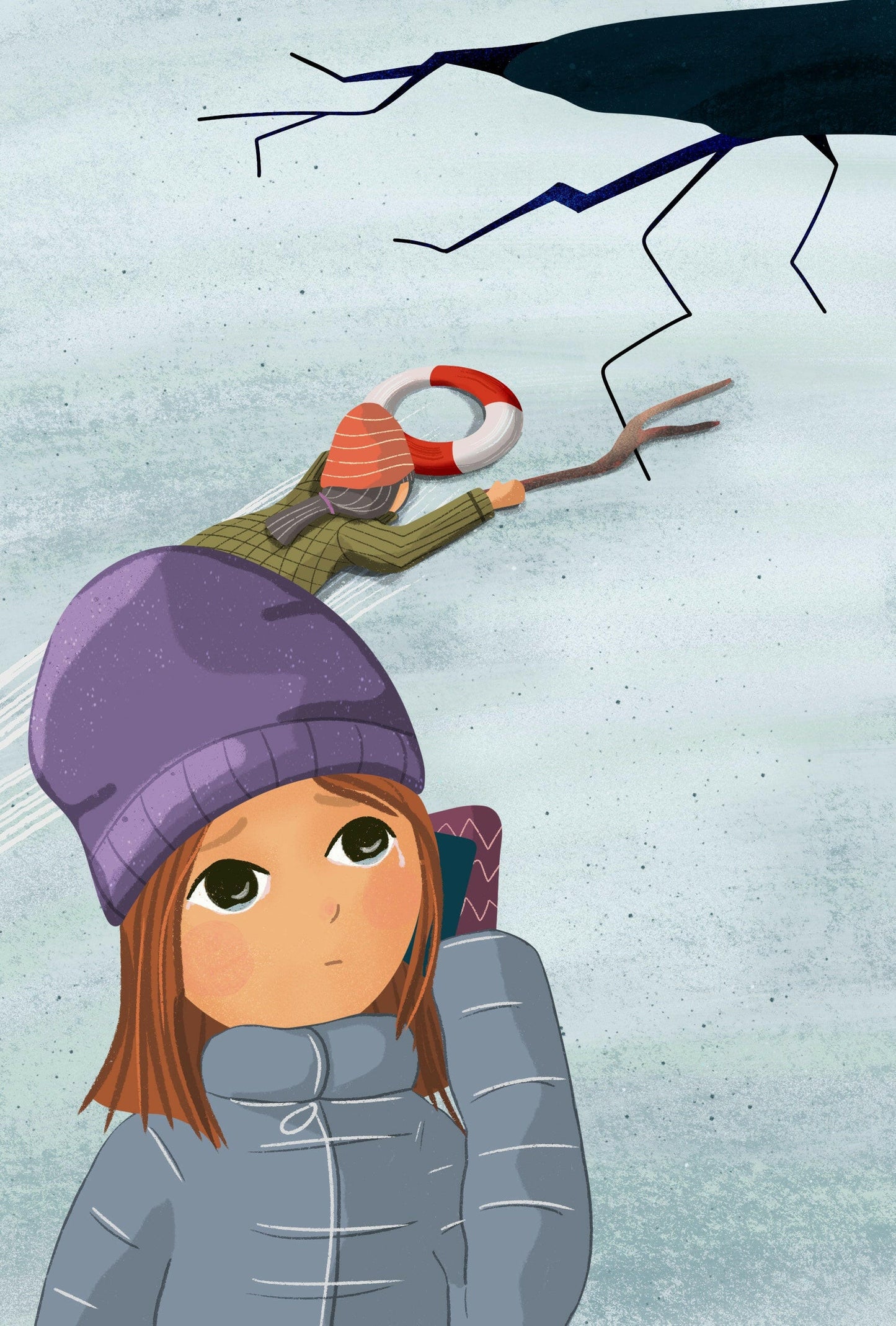 Sigrid under the ice | Children's book 6-9 years