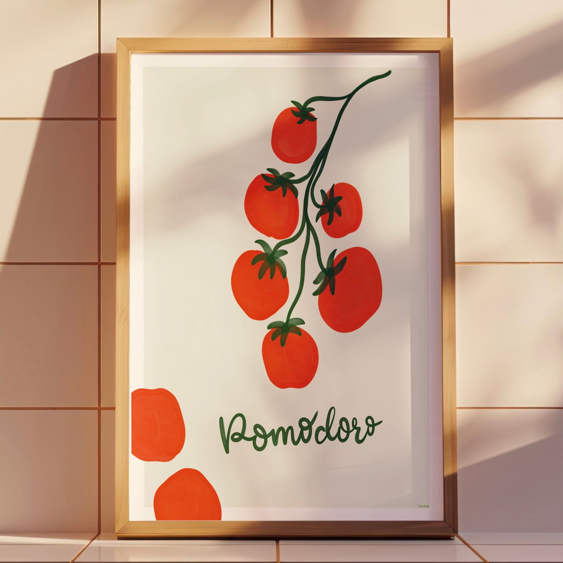 Pomodoro Tomato Poster