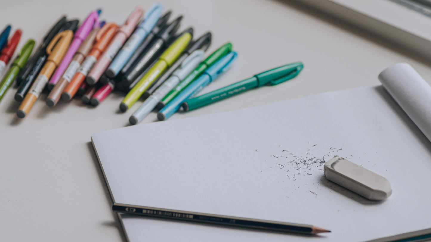 Workshop 25 april - Din kreativa paus i Roslagen – modern kalligrafi och handritad text i Österskär