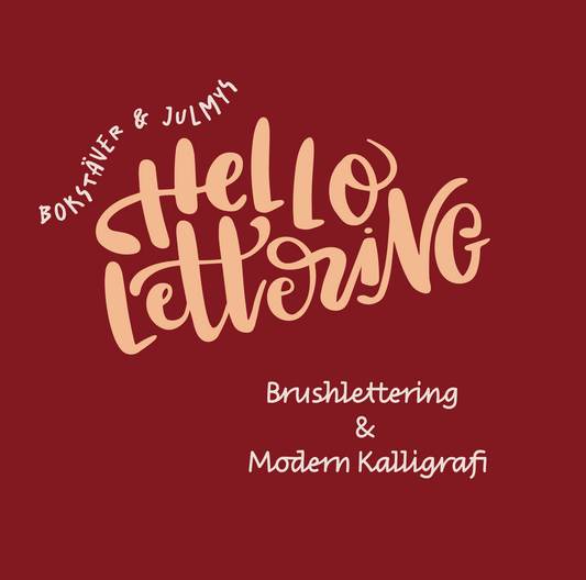 Workshop in Schrift und moderner Kalligraphie | Briefe und Weihnachtskarten bei Åkersbro NEUE TERMINE IN KARTEN (Kopie)